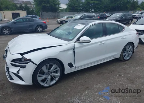 2023 Genesis G70 Sport Advanced/Sport Prestige from USA, damaged, VIN KMTG54TE5PU135106